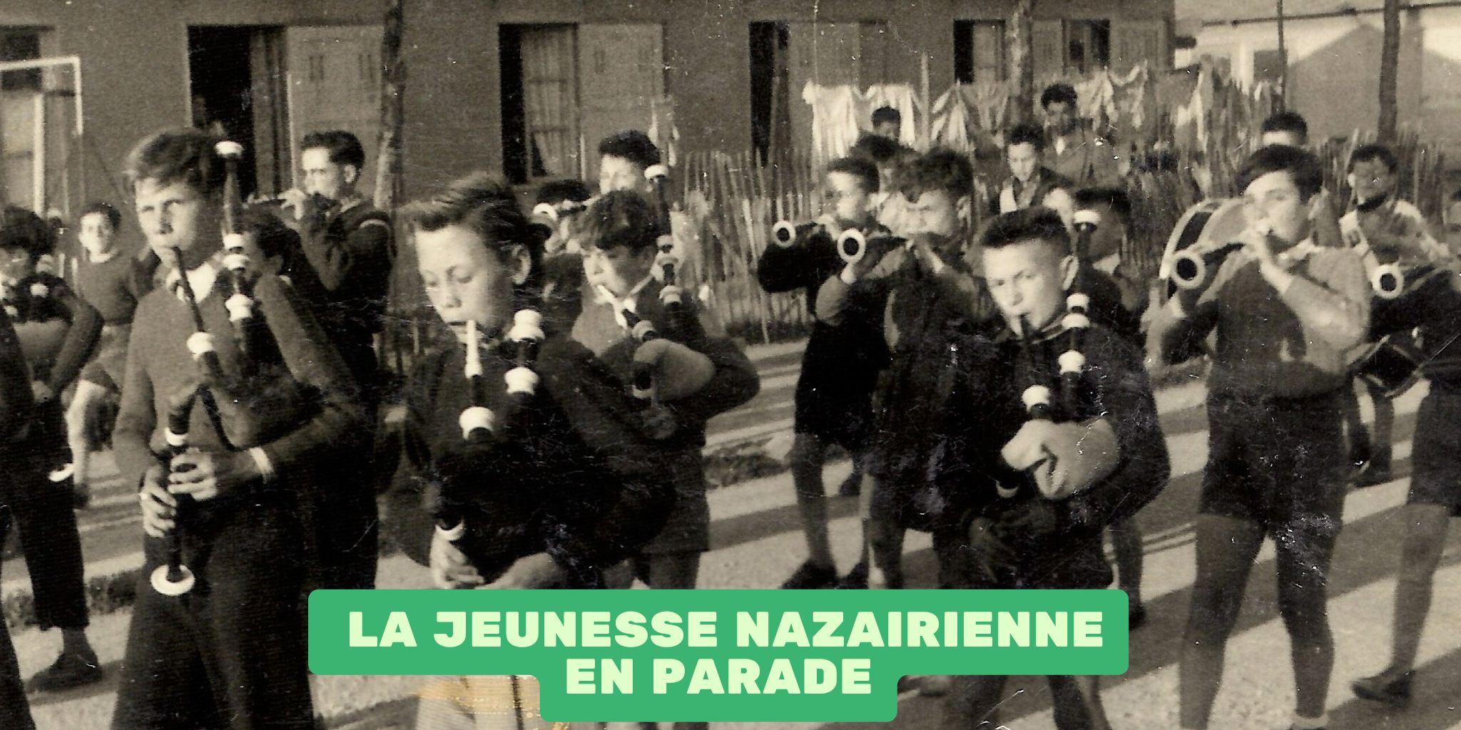 Jeunes nazairiens en parade