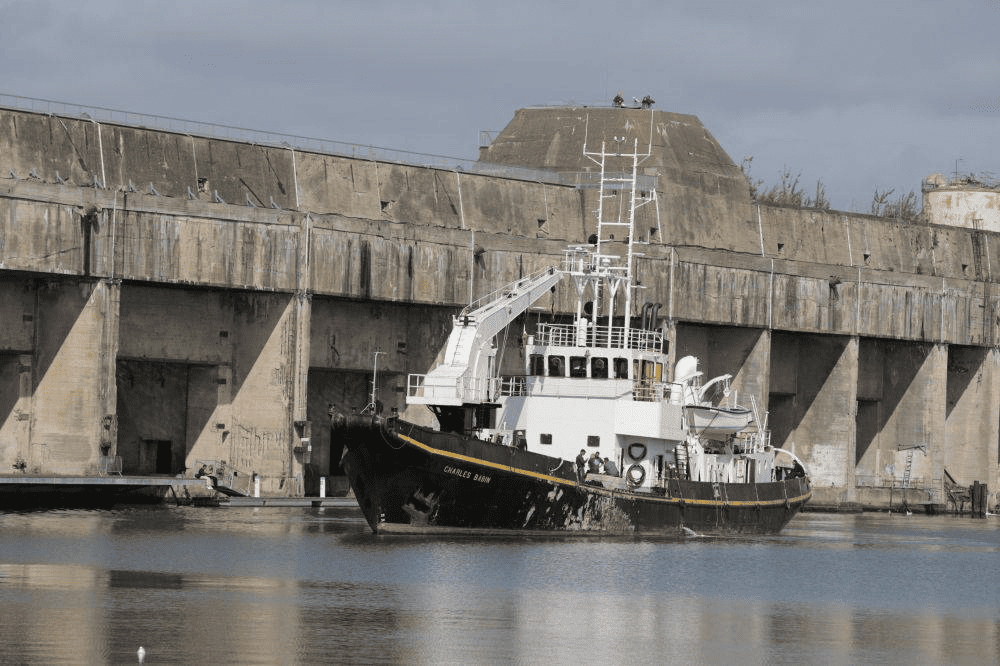 Le baliseur des Ponts et Chaussée le Charles Babin. Musee-Saint-Nazaire.bzh